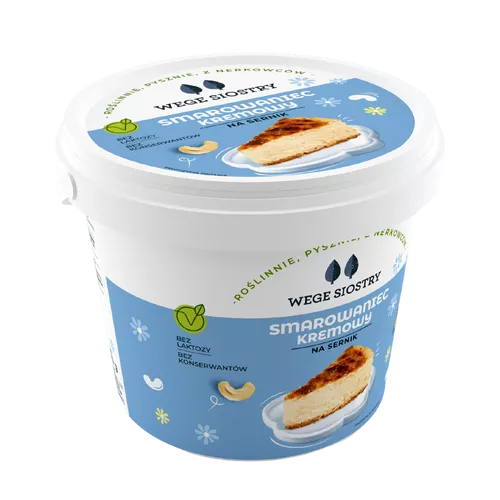 *WEGE SIOSTRY Smarowaniec kremowy na sernik (750g)