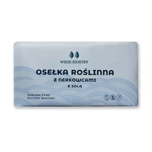 *WEGE SIOSTRY Osełka roślinna z nerkowcami z solą (150g) (f)