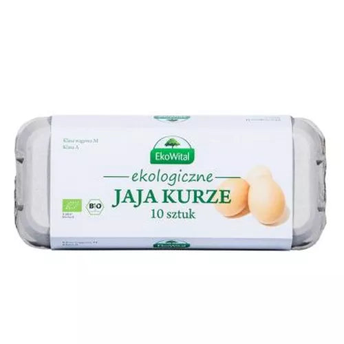 *EKOWITAL Jaja ekologiczne [M]  (10szt.) - BIO (f)