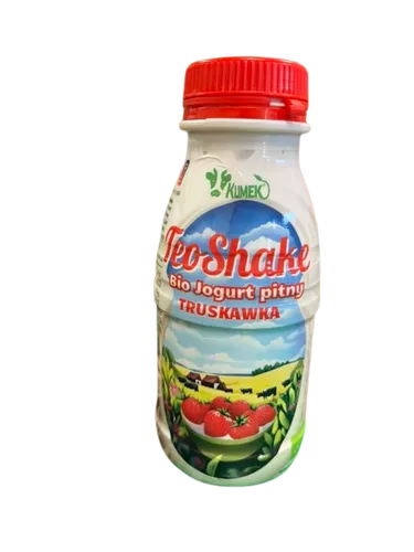 *KLIMEKO Jogurt pitny truskawka (270 ml) - BIO